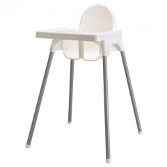 Highchair with tray